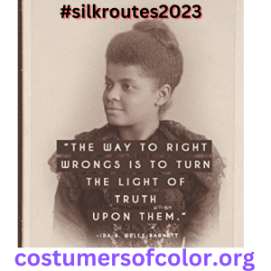 "The way to right wrongs is to turn the light of truth upon them" Ida B. Wells-Barnett